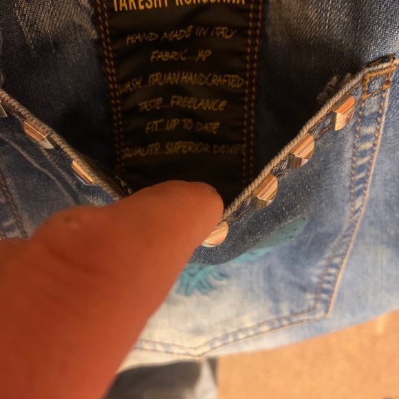 Takeshy high end hand made jeans from Italy - Picture 2 of 7